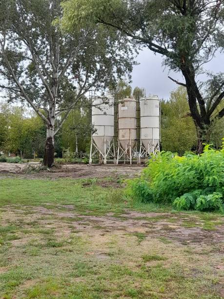 istock Industrial tanks in the nature 2172533149