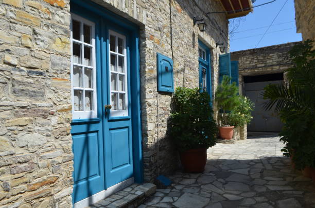 istock Traditional stone house in a village 2172534981