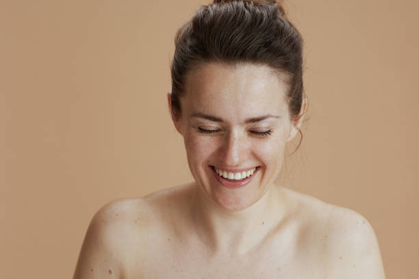 istock happy modern female with no makeup 2172544287