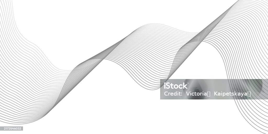 What Is Undulate Ilustración de Undulate Grey Wave Swirl frequency Sound Wave twisted ...