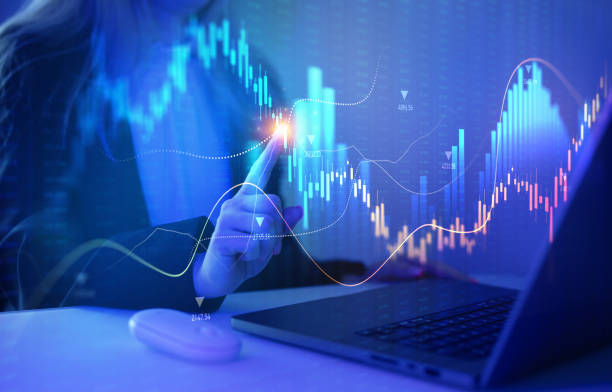 istock Financial management strategy for business growth.Business strategy development and growing growth plan.Graph and chart. Investment of growth on currency rate. 2172546576