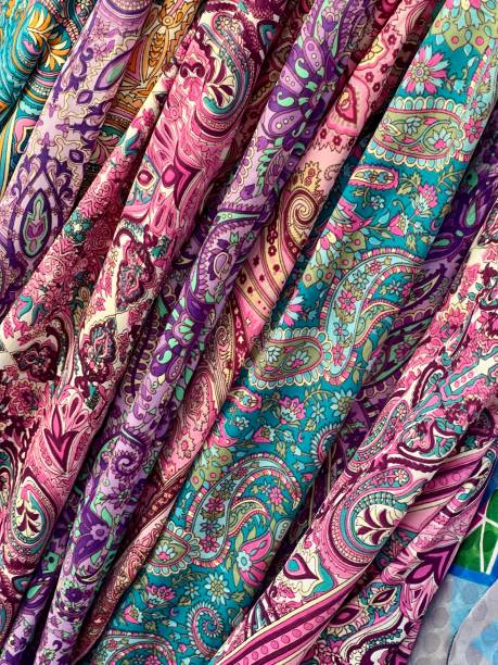 istock Colourful silk  scarves 2172548635