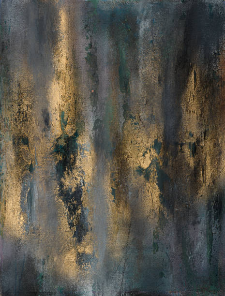 istock Modern impressionism technique. Wall poster print template. Abstract painting art. Hand drawn by dry brush of paint background texture. Oil painting style. Artistic pattern for web or graphic design 2172549842