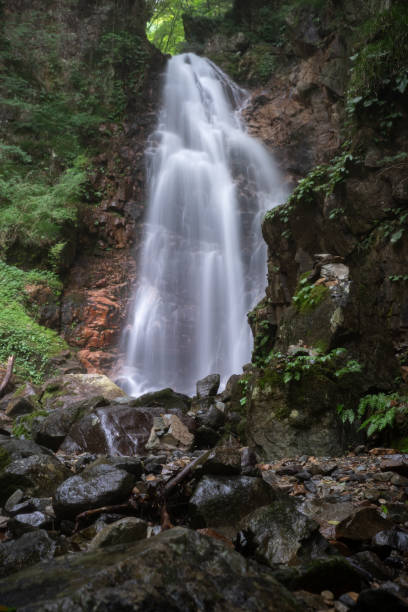 istock The spectacular waterfall, Norimasa Falls 2172557619