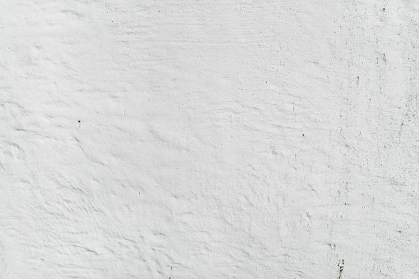 White Rough Plaster Texture out of Stone