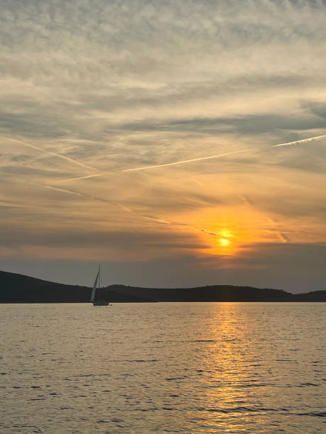 istock yacht at sunset 2172567261