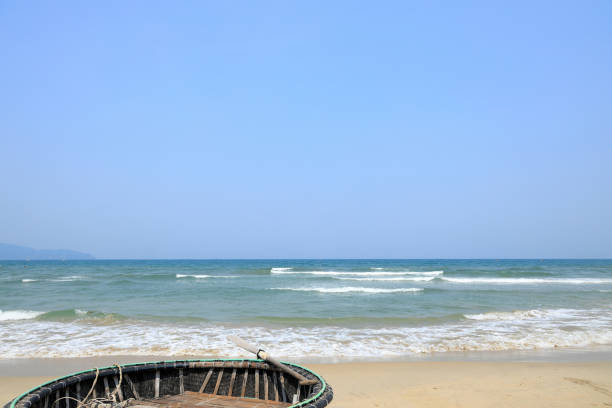 Umbrella and chair in tropical beach
