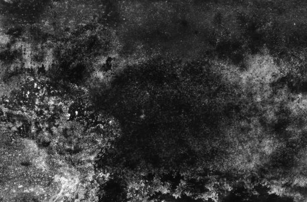 Old grunge background. Aged concrete wall texture with damages