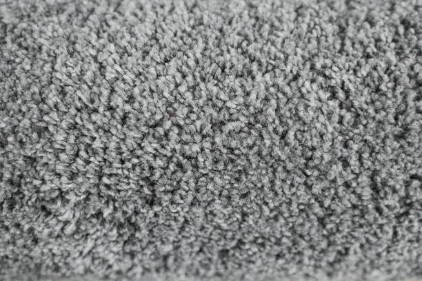 istock Gray Fringes Carpet Fabric Texture 2172583491