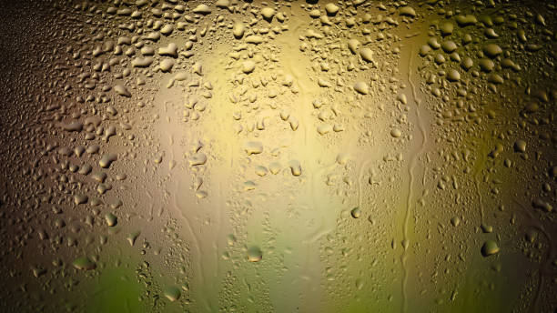 istock Raindrops on the window. Water drops on glass. Abstract background. Multi-colored spots. Texture of drops. 2172594379