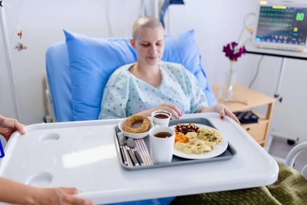 istock Lunchtime in the hospital room 2172608637