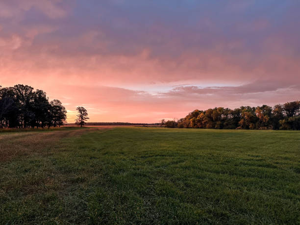 istock Fiery Cotton Candy Pastel Sunrise Manitoba Canada September 2172610738