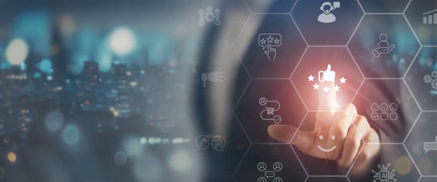 istock Service excellence, high quality service concept. Continuous improvement and invest in training and technology to enhance the customer experience, increased customer satisfaction, loyalty. 2172614225