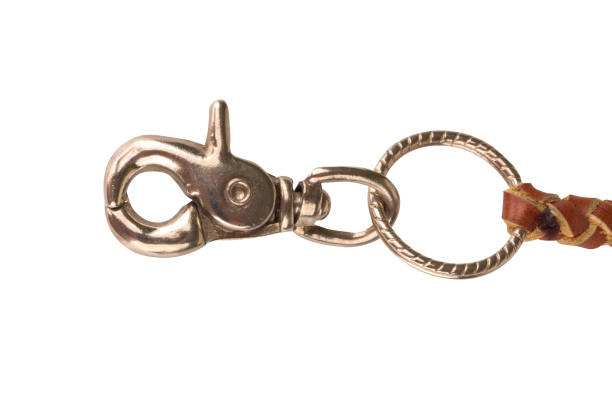 istock Clamp steal chain isolated on white background 2172615012