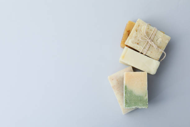 istock Soap - spa, beauty procedures and skin care concept, space for text 2172615052