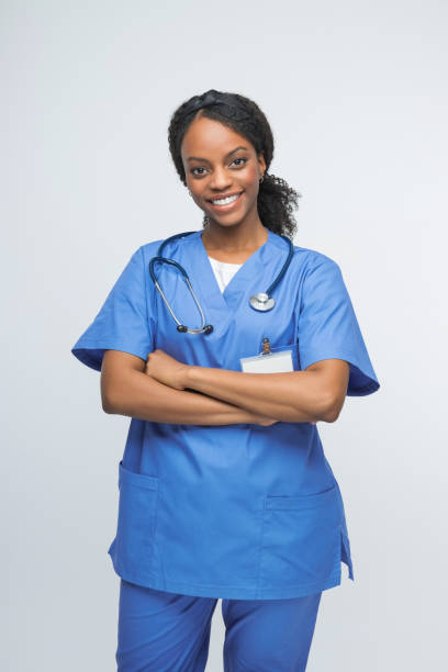istock Portrait of friendly nurse 2172617804