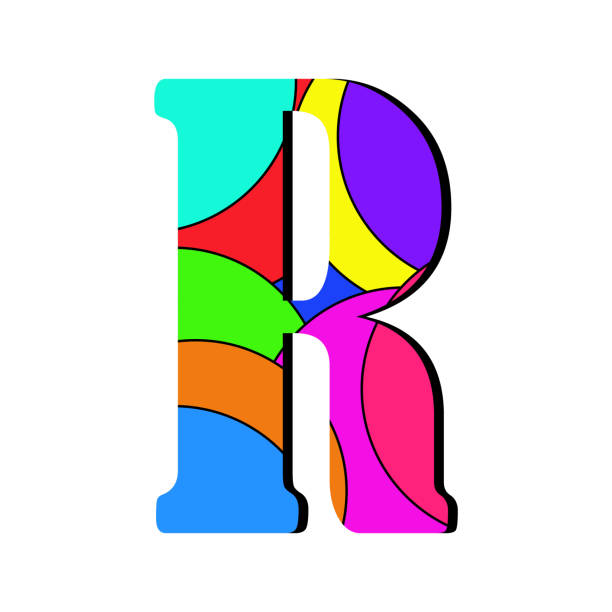 Letter R Multicolour 50+ Color Block Alphabet Stock Photos, Pictures & Royalty-Free Images ...