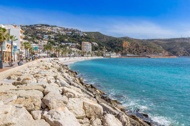 istock Rocks at the coast in seaside resort Javea 2172623208