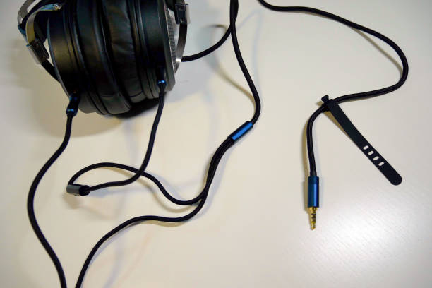 istock A line cable for headphones. 2172631888
