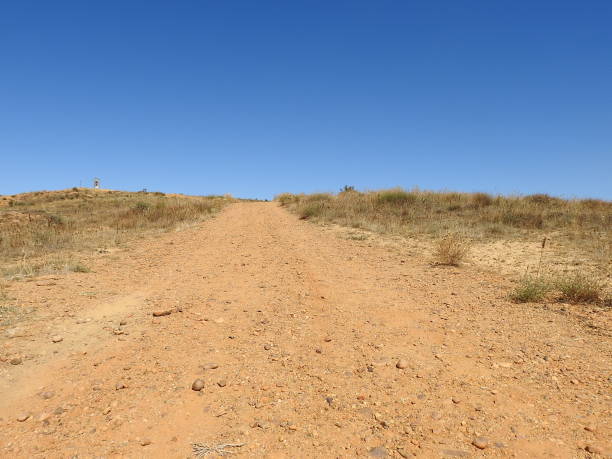 istock Dirt road to the horizon 2172640148