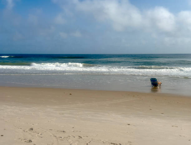 enjoying the surf on the Cape Canaveral National seashore