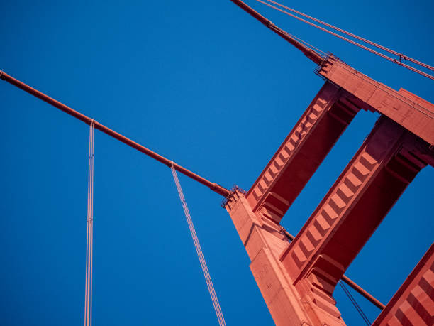 istock Looking up at Golden Gate Bridge 2172653133
