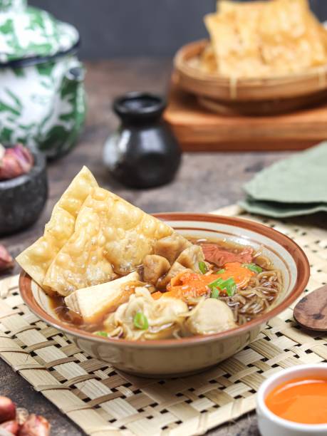 istock Bakwan Malang, or Bakso Malang, or meatball soup, 2172659764