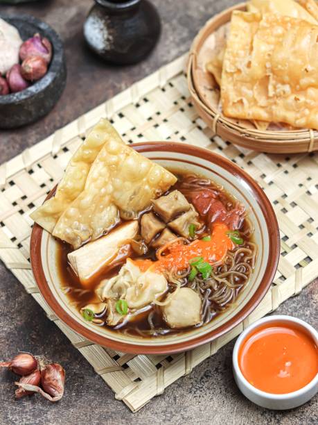 istock Bakwan Malang, or Bakso Malang, or meatball soup, 2172659829