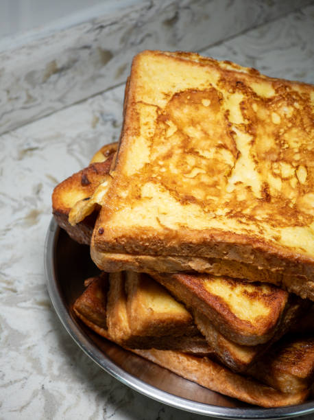 Crispy outside and soft inside homemade French toast