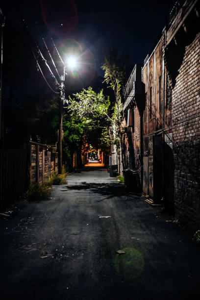 Dark alley  - Montreal