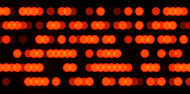 istock 3D Illustration of Glowing Square Circuit Design 2172696351