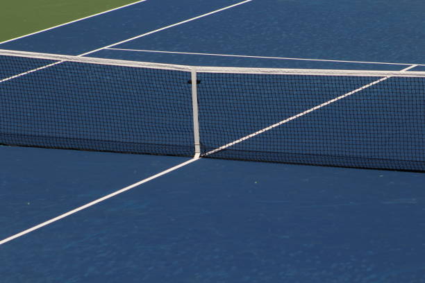 istock Tennis court and net 2172711209