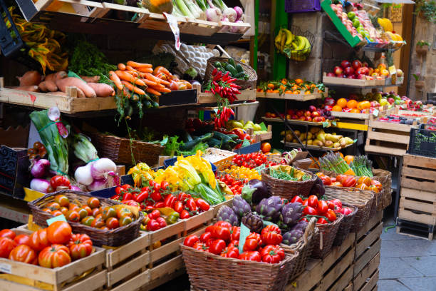 istock vegetable and fruit market display 2172713388