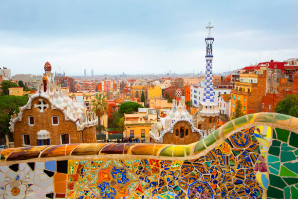 istock Spain Barcelona  Guell park. 2172713608