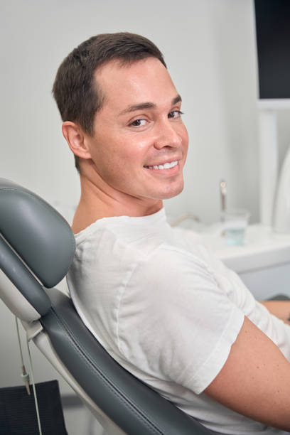 istock Man visiting stomatologist to detect problems at their earliest stages 2172715812