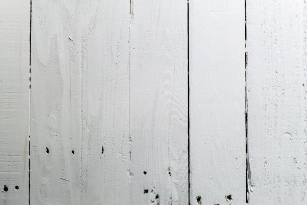 textured white painted wooden boards background