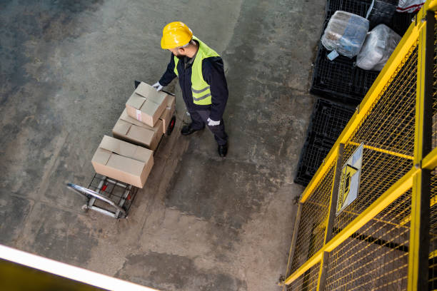 istock Mature man working in a warehouse 2172730497
