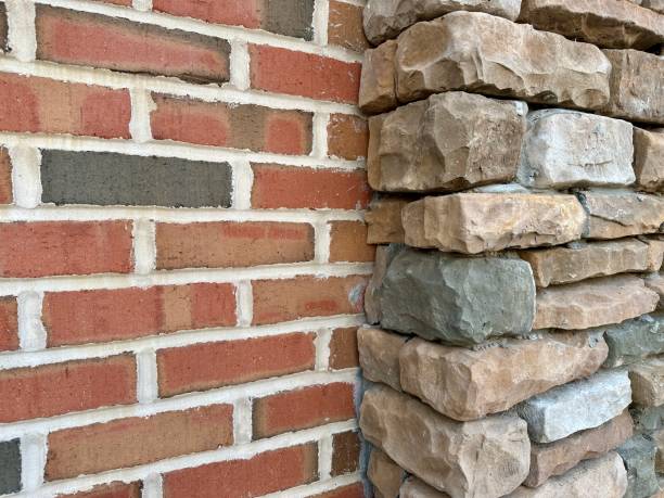 Brick and Stone House Siding