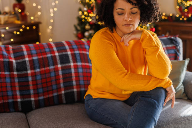 istock Anxious during Christmas holidays 2172740783