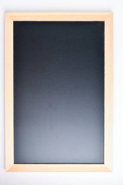 shine blackboard texture isolated on white background