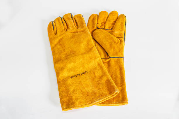 istock Leather gloves for welding 2172748980