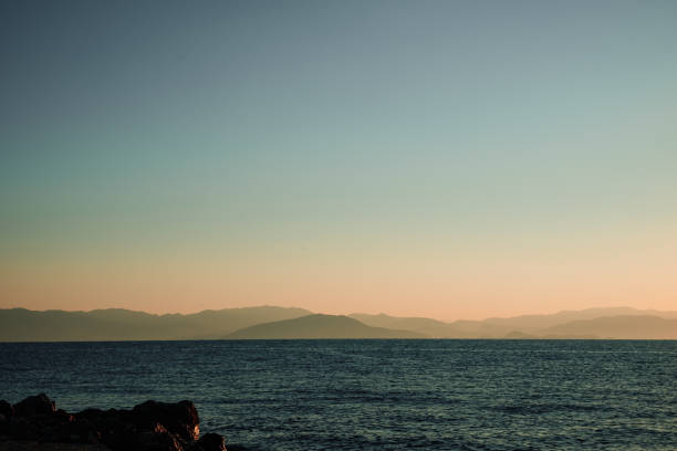 istock The sky is blue and the ocean is calm 2172751397