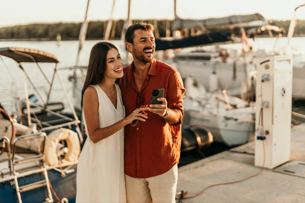 istock Summer sunset sea walk 2172766871