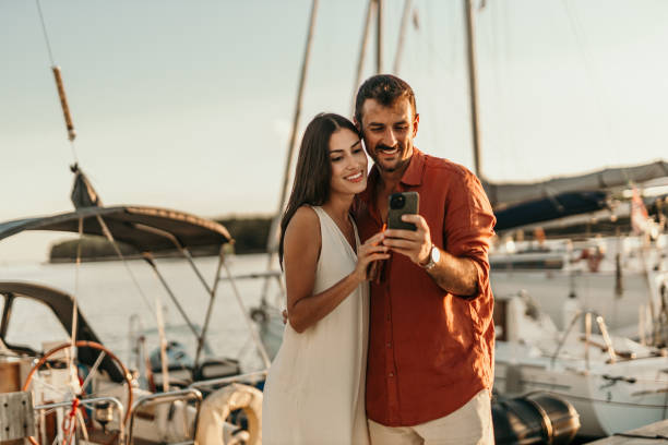 istock Summer sunset sea walk 2172766875