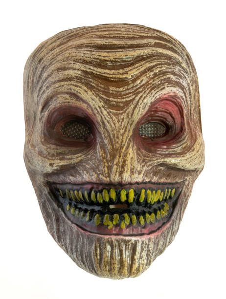 Sandman Half Mask Isolated on White.