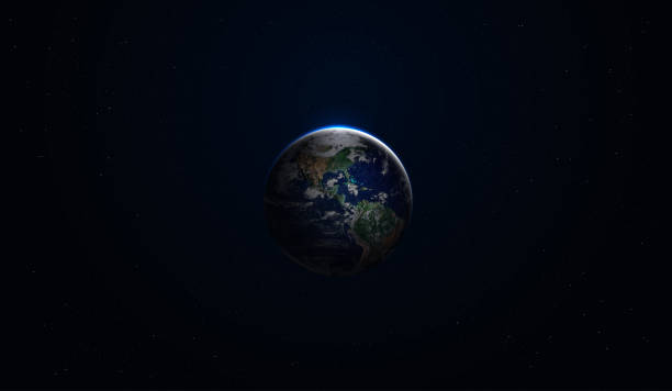istock Surface of Earth planet in deep space. star and galaxy planet in outer space. view from orbit. Elements of this image furnished by NASA. 2172768604