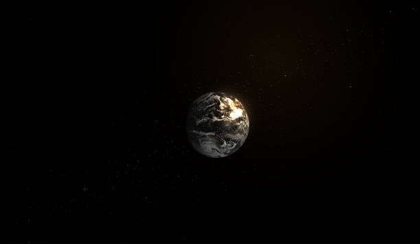 istock Surface of Earth planet in deep space. star and galaxy planet in outer space. view from orbit. Elements of this image furnished by NASA. 2172768617