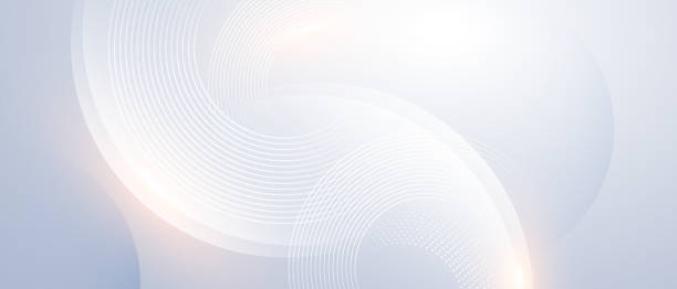 Abstract light grey background with geometric lines. Abstract light grey background with geometric lines. Digital or Technology concept. vector illustration. dark grey background circular stock illustrations