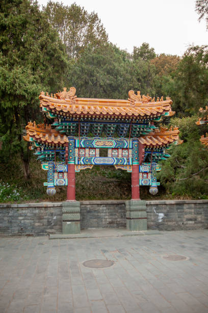 istock Scenic arch in Beihai Park in Beijing, China 2172783433