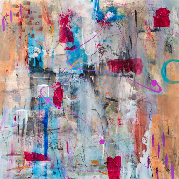 istock Abstract background from the smears of acrylic paint. Mixing multicolored oil paint. Textured arrangements. Abstract modern print . Deco art. Poster. 2172785811